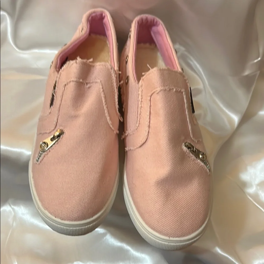 NWOT PINK SLIP ON SNEAKERS! - Picture 1 of 10
